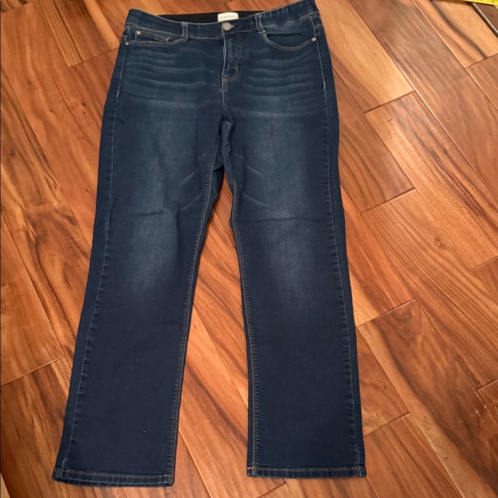 Classic Blue Straight Leg Women's Jeans